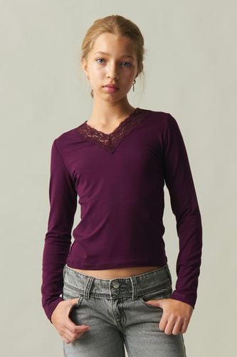 Y lace top - Gina Tricot - Modalova