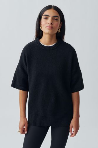 Oversized knitted tee - Gina Tricot - Modalova