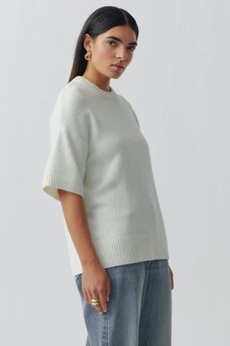 Oversized knitted tee - Gina Tricot - Modalova