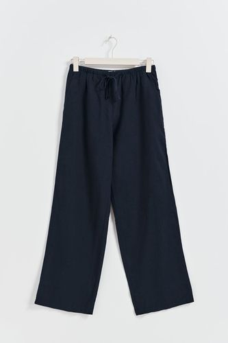 Petite linen blend trousers - Gina Tricot - Modalova