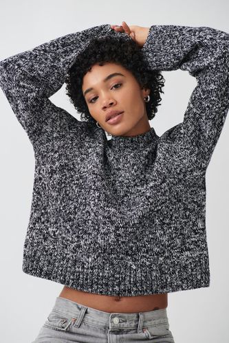 Cotton mélange knit sweater - Gina Tricot - Modalova
