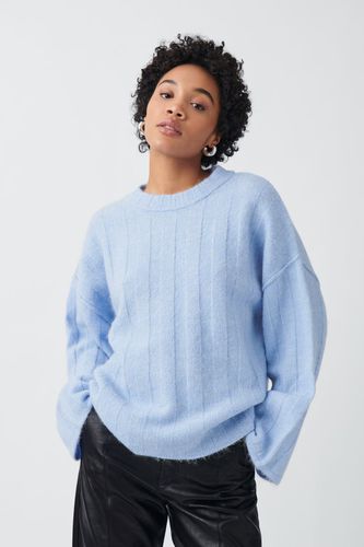 Wide rib knitted sweater - Gina Tricot - Modalova