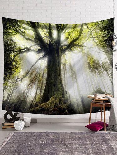 Tree Landscape Pattern Tapestry Hanging Wall Home Decor Fashion Online - DressLily.com - Modalova
