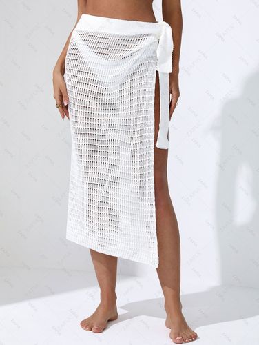 Corbata Lateral Tejido Crochet - ZAFUL - Modalova