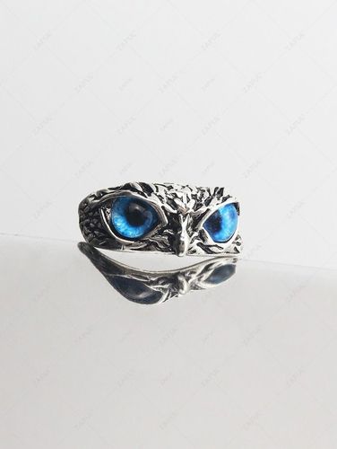 Anillo Ajustable Patrón Búho - ZAFUL - Modalova