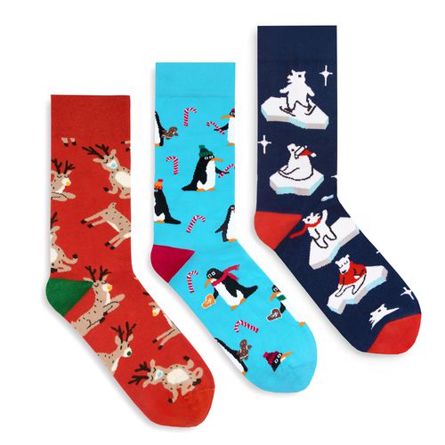 Unisex's Socks Set Christmas Set - Banana Socks - Modalova