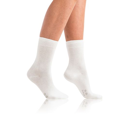 CLASSIC SOCKS 2x - Women's cotton socks 2 pairs - white - Bellinda - Modalova