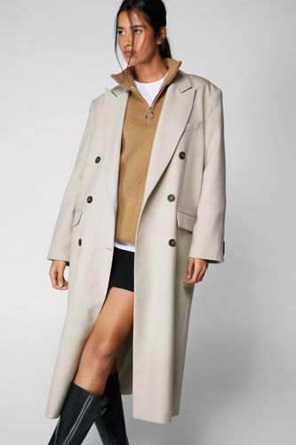 Womens Premium Tailored Duster Coat - - 6 - Nasty Gal - Modalova