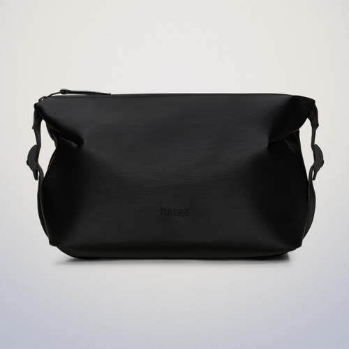 Rains Hilo Wash Bag - Black Grain - Rains - Modalova