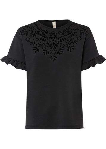 Camiseta con orificios láser - BODYFLIRT boutique - Modalova