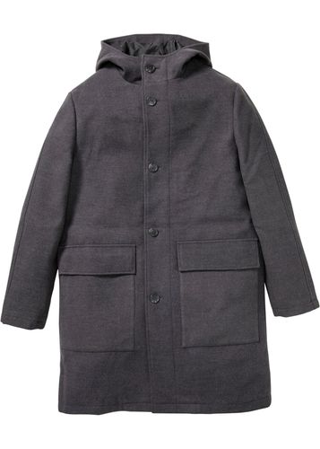 Abrigo corto con aspecto de lana y capucha - bpc selection - Modalova