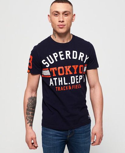 Leichtes Track & Field Tri T-Shirt - Superdry - Modalova