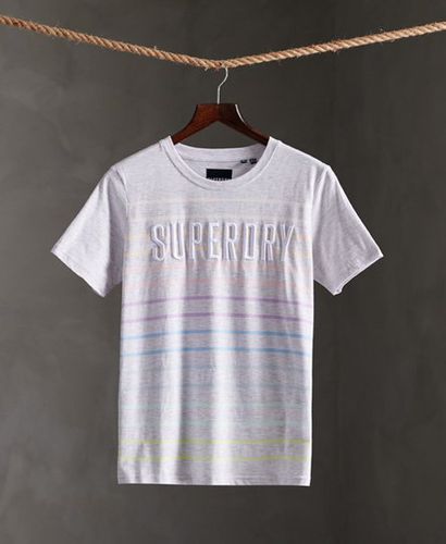 Superdry Camiseta con rayas Rainbow - Superdry - Modalova
