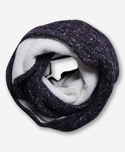 Women's Gracie Cable Snood Navy / Boston Navy Tweed - Size: 1SIZE - Superdry - Modalova