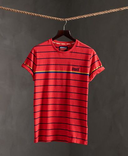 Camiseta de rayas marineras en algodón orgánico - Superdry - Modalova