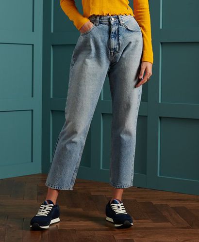 Damen Gerade Jeans mit Hohem Bund - Größe: 25/32 - Superdry - Modalova