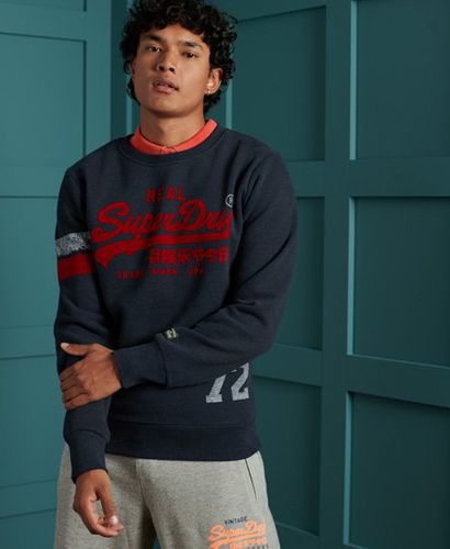 Sudadera con logo Vintage Varsity - Superdry - Modalova