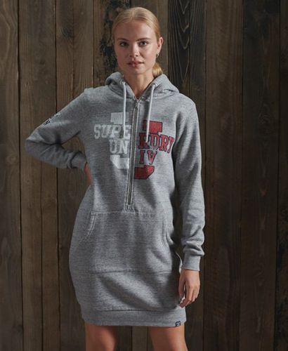 Boston Sweatkleid mit Halbreißverschluss - Superdry - Modalova
