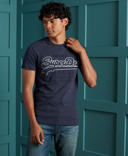 Camiseta con logo Vintage en relieve - Superdry - Modalova