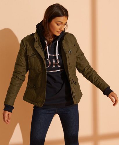 Chaqueta militar encerada con cuatro bolsillos - Superdry - Modalova