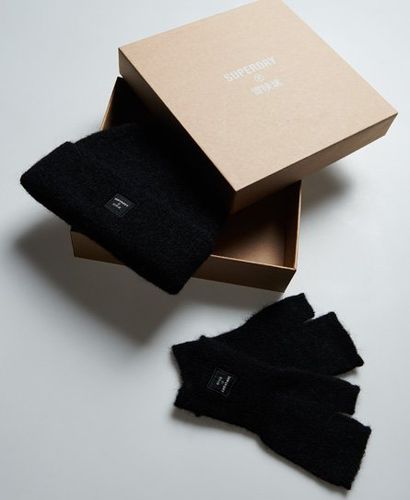 Conjunto para regalo de bufanda y guantes Super Lux - Superdry - Modalova