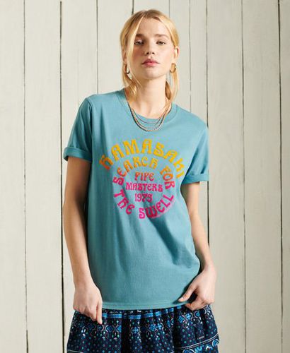 Cali Surf T-Shirt mit Grafik - Superdry - Modalova