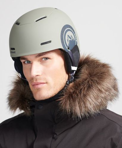 Men's Sport Cébé Pow Mips Helmet / Dusty Olive - Size: S - Superdry - Modalova