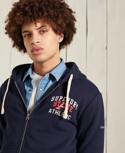 Sudadera gráfica con capucha y cremallera Track & Field - Superdry - Modalova