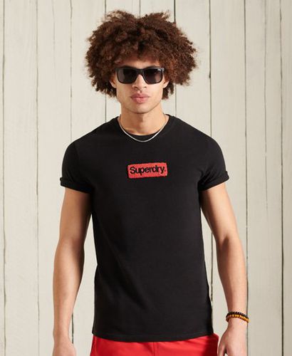 Camiseta de estilo laboral y gramaje estándar con logo Core - Superdry - Modalova