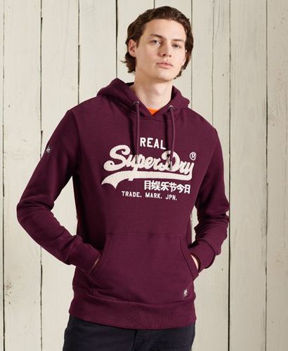 Sudadera con capucha y Vintage Logo de chenilla - Superdry - Modalova