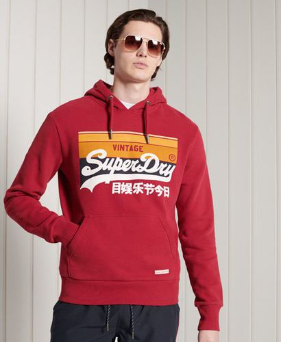 Sudadera de rayas Cali con capucha y con el logo Vintage - Superdry - Modalova