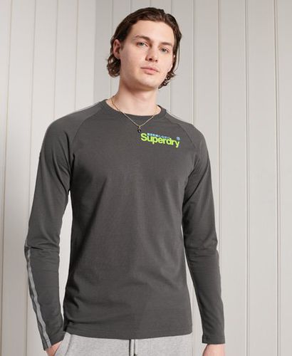 Camiseta de manga larga raglán con logotipo Core Cali - Superdry - Modalova