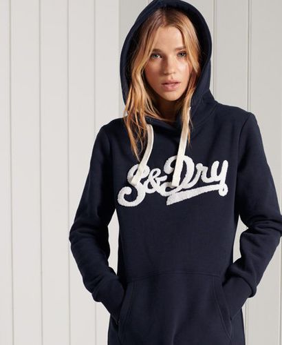 Vestido en tejido sudadera Collegiate Varsity - Superdry - Modalova