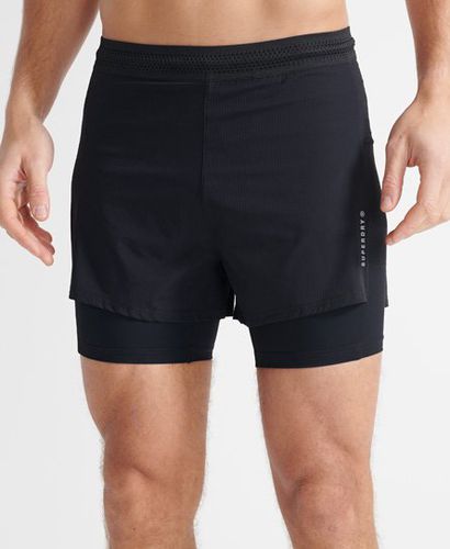Sport Pantalones cortos de doble capa Run Premium - Superdry - Modalova
