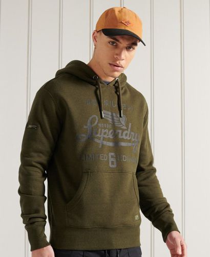 Sudadera gráfica con capucha de inspiración militar - Superdry - Modalova