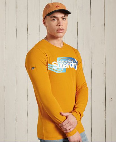 Camiseta de manga larga con logotipo Core Cali - Superdry - Modalova