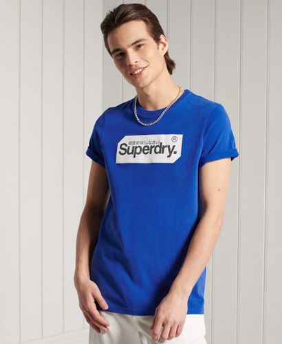 Camiseta con etiqueta y logo Core - Superdry - Modalova