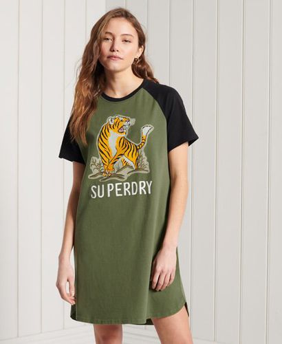 Vestido estilo camiseta Boho - Superdry - Modalova