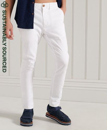 Pantalones chinos ajustados de algodón orgánico Core - Superdry - Modalova