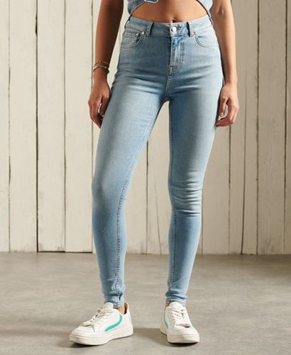 Damen Skinny Jeans mit Hohem Bund - Größe: 26/32 - Superdry - Modalova