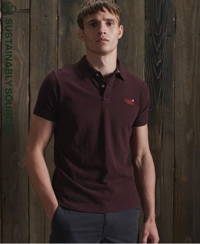 Polo de piqué clásico confeccionado en algodón orgánico - Superdry - Modalova