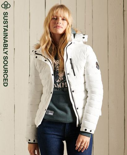 Women's Classic Faux Fur Fuji Jacket - Size: 18 - Superdry - Modalova