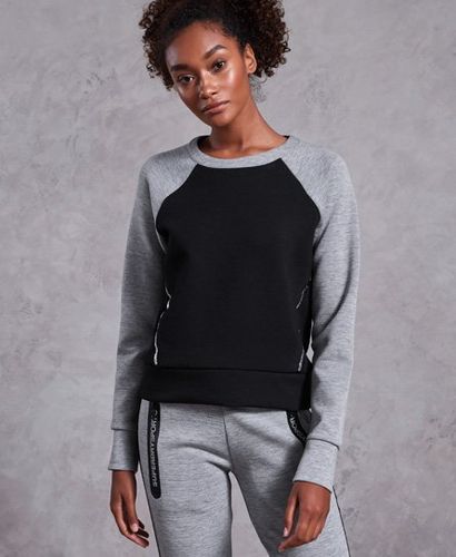 Jersey con cuello redondo y paneles Core Gym Tech - Superdry - Modalova
