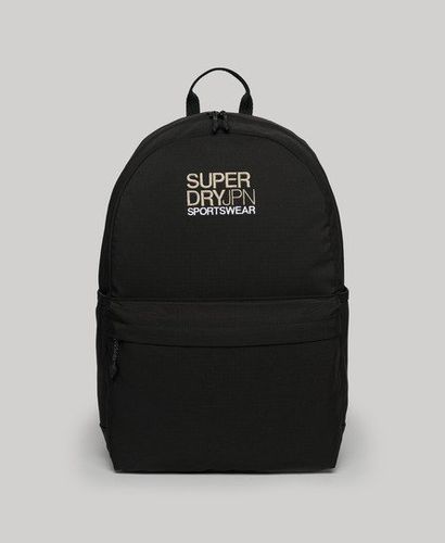 Ladies Lightweight Embroidered Logo Code Trekker Montana Backpack, Black, Size: 45x30x13.5cm - Superdry - Modalova