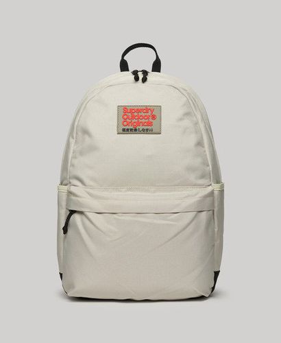 Ladies Classic Logo Badge Montana Backpack, Beige, Size: 45x30x13.5cm - Superdry - Modalova