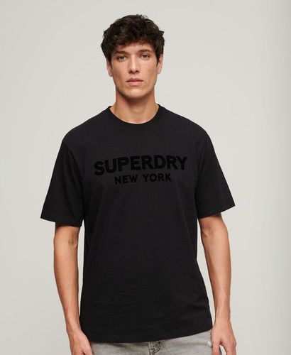 Herren Luxuriöses, Sportliches T-Shirt in Lockerer Passform - Größe: M - Superdry - Modalova
