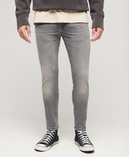 Men's Vintage Skinny Jeans Grey / Clinton Washed Grey - Size: 29/32 - Superdry - Modalova