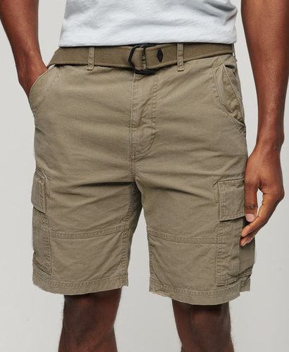 Men's Heavy Cargo Shorts Beige / Dress Beige - Size: 28 - Superdry - Modalova