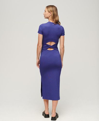 Women's Midi T-Shirt Dress / Blue - Size: 10 - Superdry - Modalova