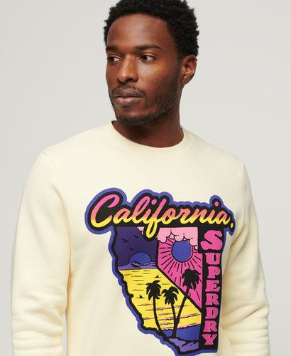 Men's Neon Travel Loose Sweatshirt / Urban - Size: L - Superdry - Modalova